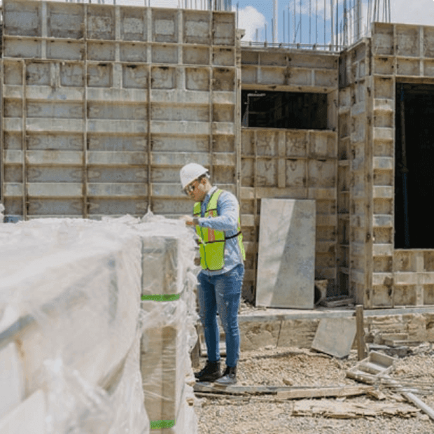 🏗 Работы продолжаются без остановок — заливаем плиту перекрытия 3 этажа building